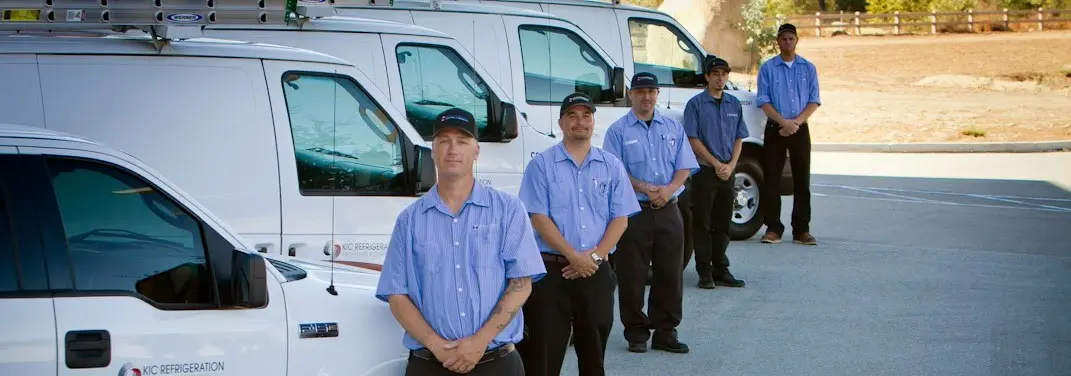 KIC Refrigeration crew ready for Mini Split Repair jobs across Cortlandville